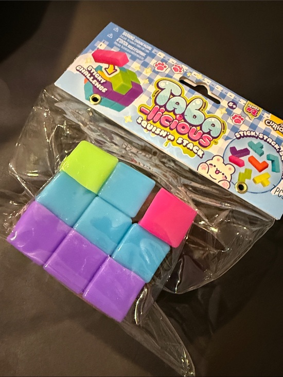 Tabalicious Other - Taba-licious Squishy Stack Sensory Toy - stack cube